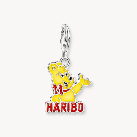 Thomas Sabo HARIBO Sterling Silver Enamel Charm Pendant HARIBO Bear 2180-664-7