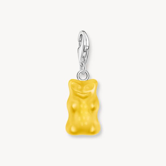Thomas Sabo HARIBO Sterling Silver Charm Pendant Goldbears In Yellow 2183-017-4