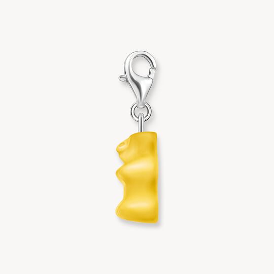Thomas Sabo HARIBO Sterling Silver Charm Pendant Goldbears In Yellow 2183-017-4