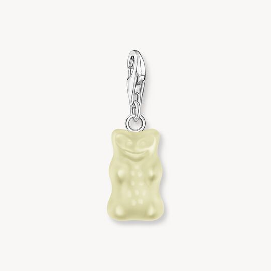 Thomas Sabo HARIBO Sterling Silver Charm Pendant Goldbears In White 2187-017-14