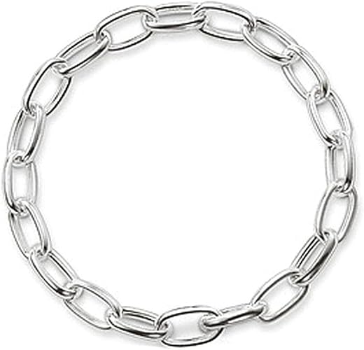 Thomas Sabo Silver Oval Link Bracelet A1116-001-12