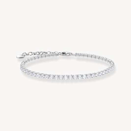 Thomas Sabo SILVER TENNIS BRACELET WITH WHITE ZIRCONIA A2167-051-14