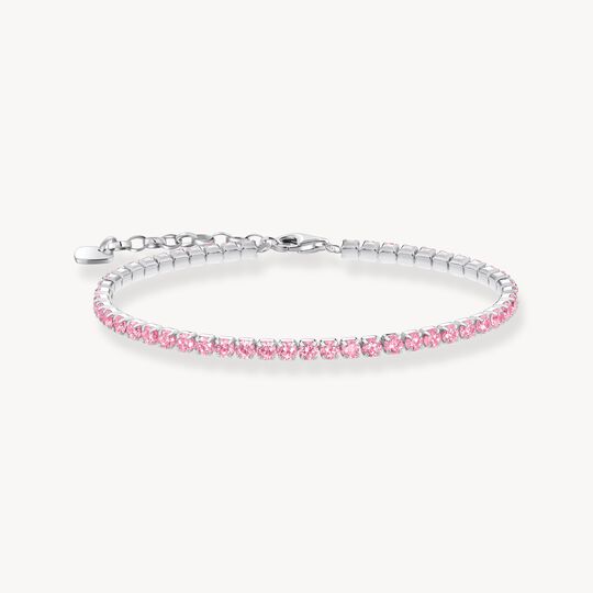 Thomas Sabo SILVER TENNIS BRACELET WITH PINK ZIRCONIA A2167-051-9