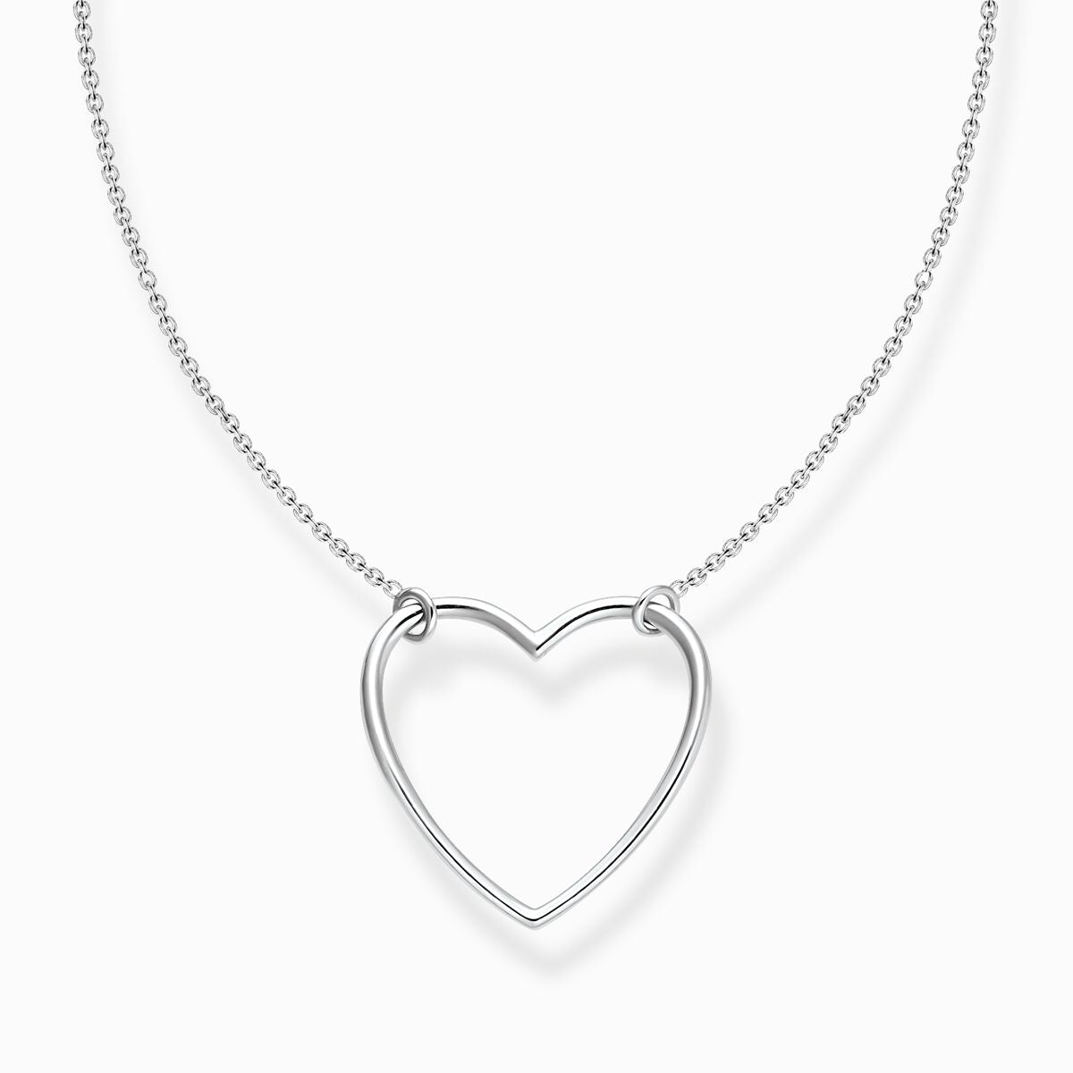 Thomas Sabo Silver Heart Necklace KE2138-001-21-L45V