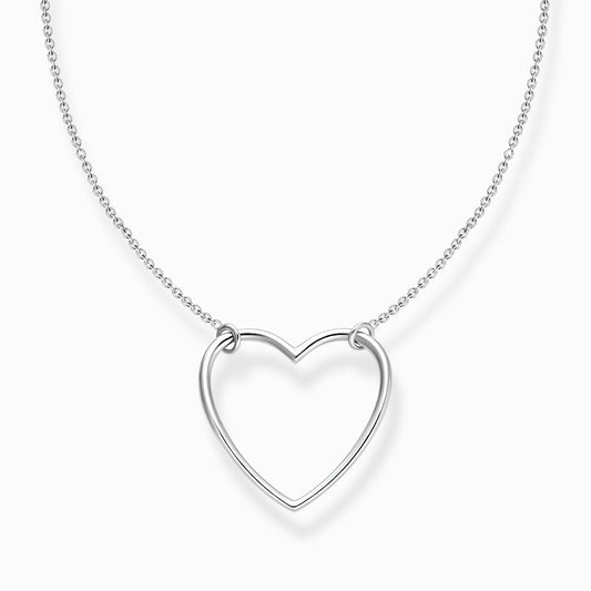 Thomas Sabo Silver Heart Necklace KE2138-001-21-L45V