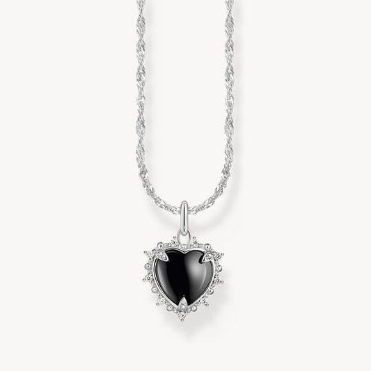 Thomas Sabo Sterling Silver Necklace with Pendant Heart Romance KE2297-643-11