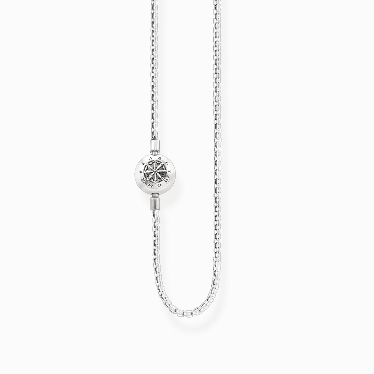 Thomas Sabo Sterling Silver Necklace for Beads Thickness 2.00 mm (0.08 Inch)KK0001-001-12-L50, KK0001-001-12-L60