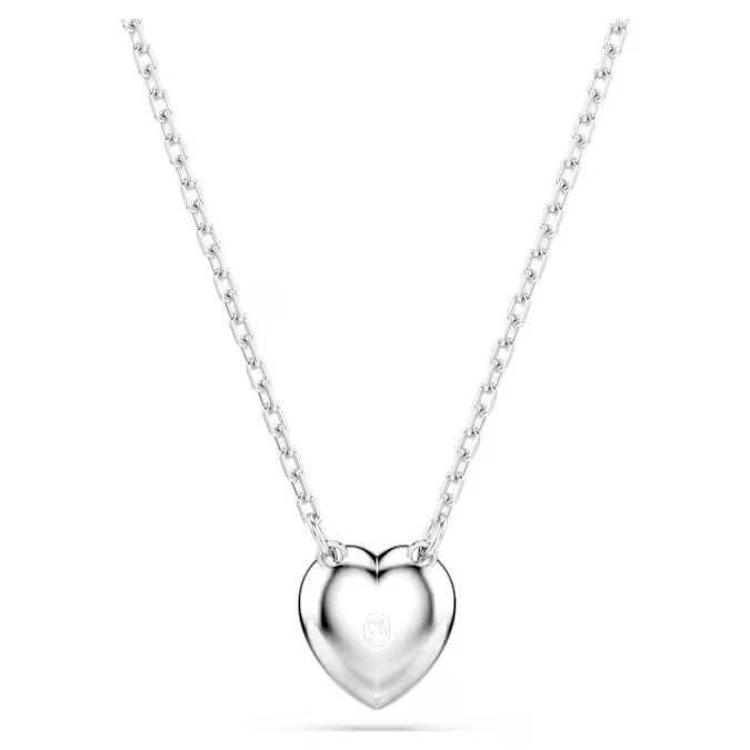 Swarovski Ariana Grande x Swarovski pendant Mixed cuts, Heart, White, Rhodium plated 5720852