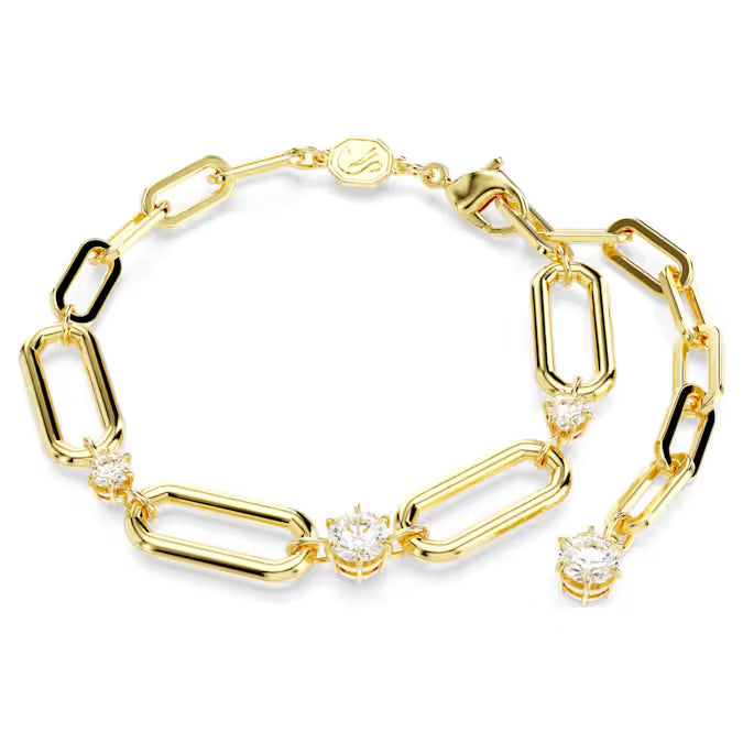 Swarovski Constella Bracelet White, 18k Gold Plated 5683359