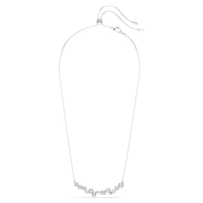 Swarovski Constella Necklace Mixed Cuts, White, Rhodium Plated 5722473