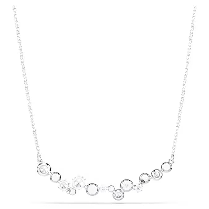 Swarovski Constella Necklace Mixed Cuts, White, Rhodium Plated 5722473