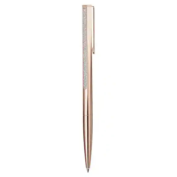 Swarovski Crystal Shimmer ballpoint pen Rose gold tone, Rose gold-tone finish 5678182