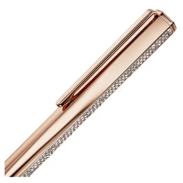 Swarovski Crystal Shimmer ballpoint pen Rose gold tone, Rose gold-tone finish 5678182