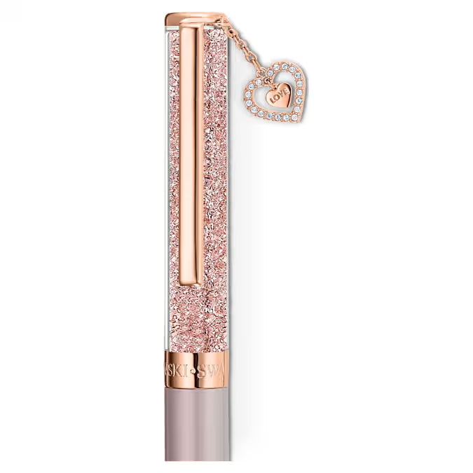 Swarovski Crystalline Ballpoint Pen, Pink, Rose-gold tone plated 5527536