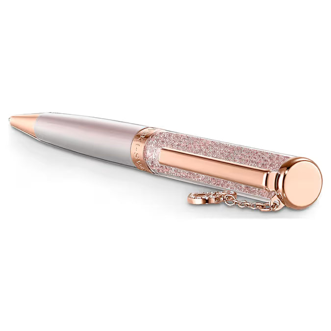 Swarovski Crystalline Ballpoint Pen, Pink, Rose-gold tone plated 5527536