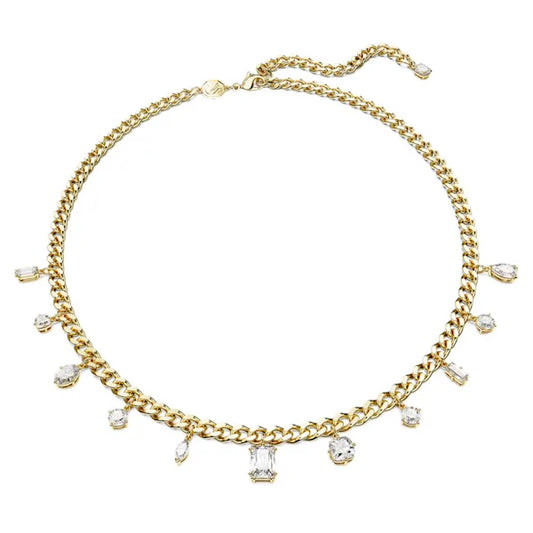 Swarovski Dextera necklace White, Gold-tone plated 5663338