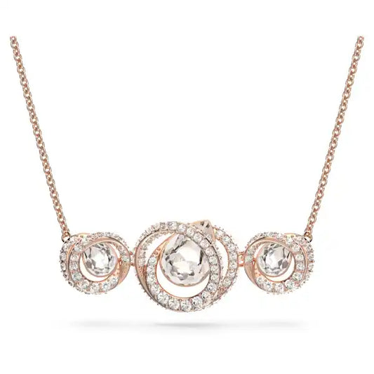 Swarovski Generation necklace White, Rose gold-tone plated 5636589