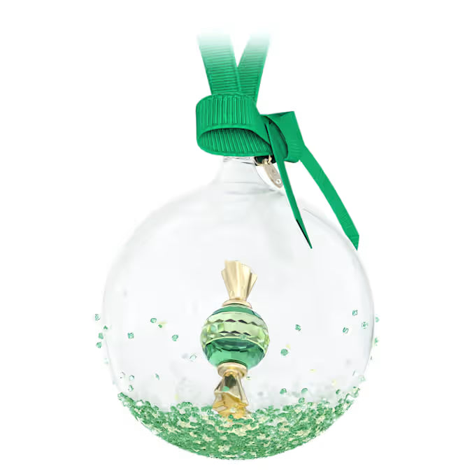 Swarovski Holiday Cheers Dulcis Ball Ornament Green 5688312