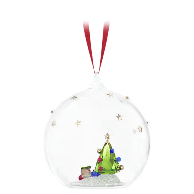 Swarovski Holiday Cheers Tree and Gifts Ball Ornament 5681633
