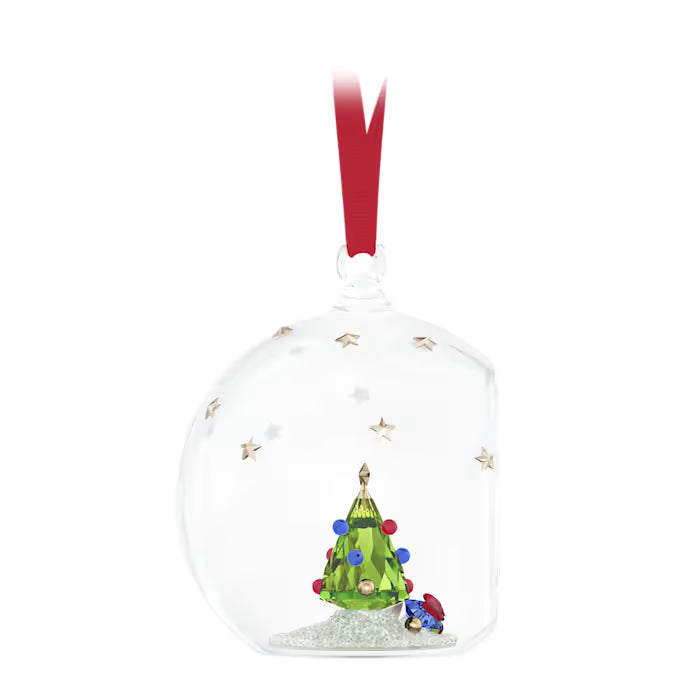 Swarovski Holiday Cheers Tree and Gifts Ball Ornament 5681633