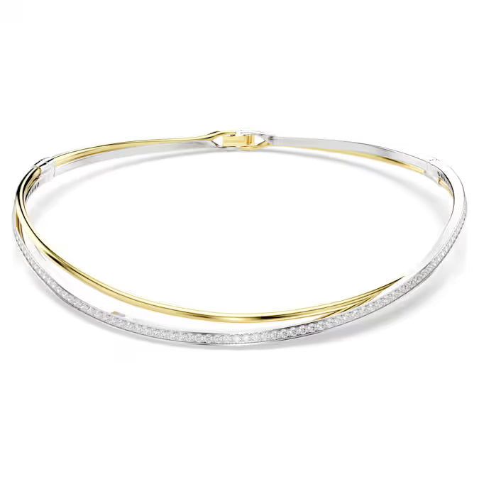 Swarovski Hyperbola Choker Round Cut, White, Mixed Metal Finish 5702408