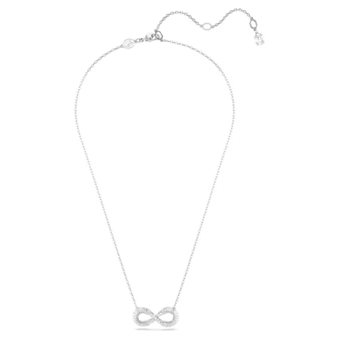 Swarovski Hyperbola Pendant Infinity, White, Rhodium Plated 5679434