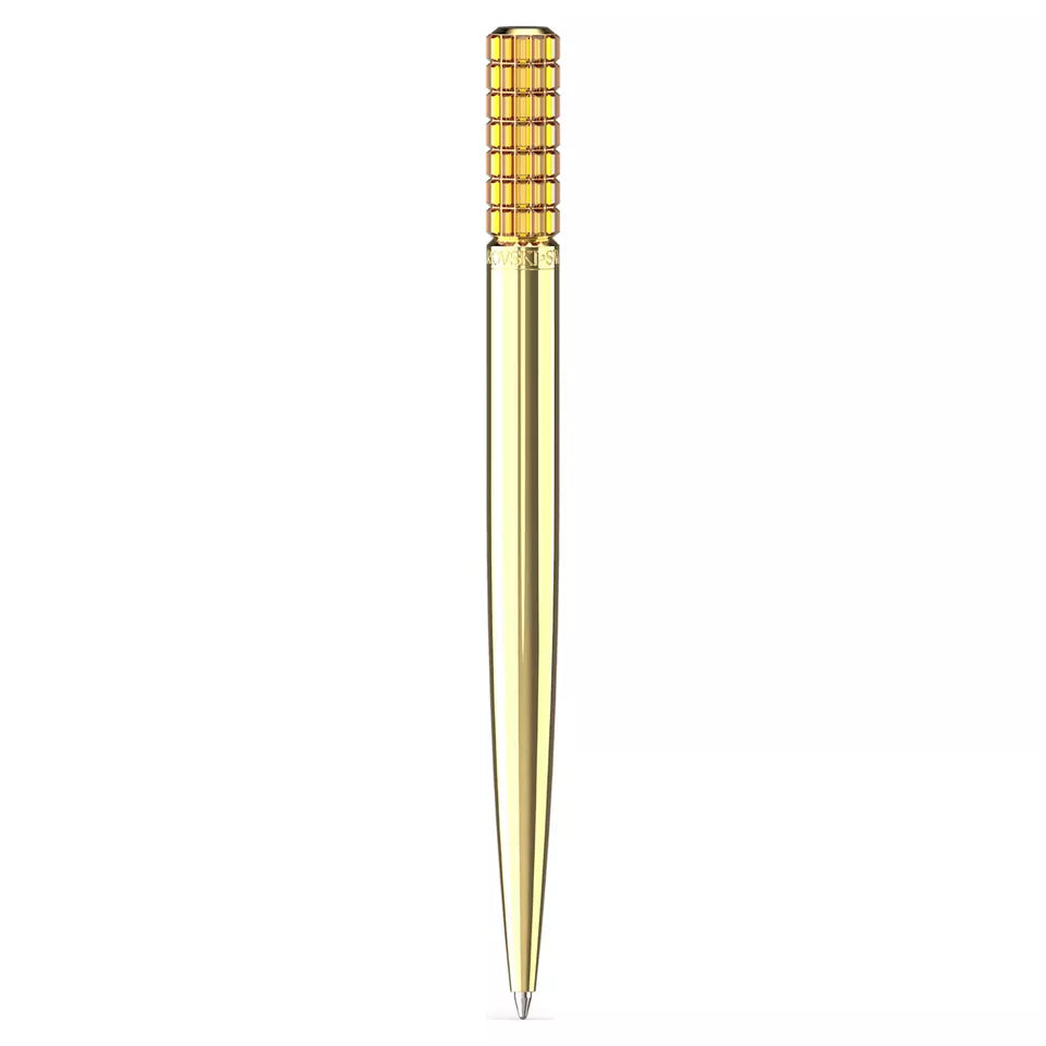 Swarovski Lucent ballpoint pen Yellow, Gold-tone plated 5618156