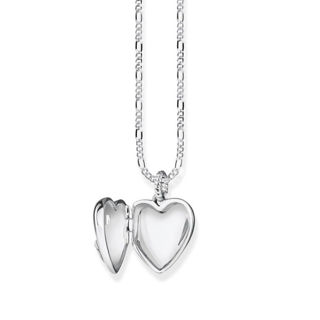 Thomas Sabo Silver Anchor Heart Locket Necklace D_KE0039-356-14-L45v