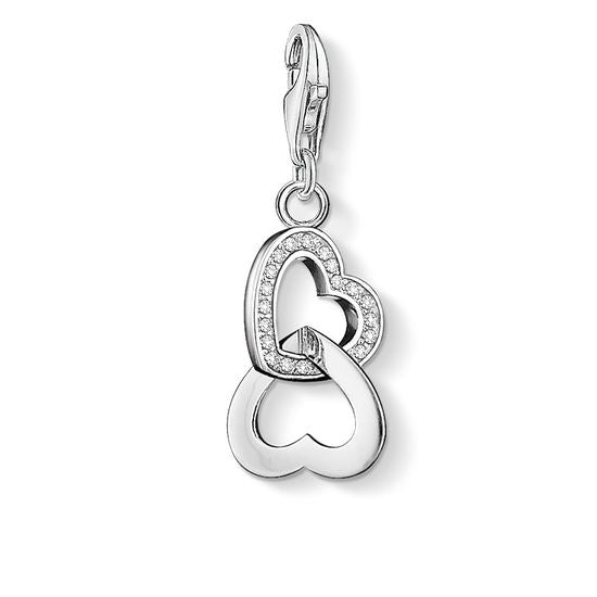 Thomas Sabo Charm Pendant "Hearts" 0863-051-14