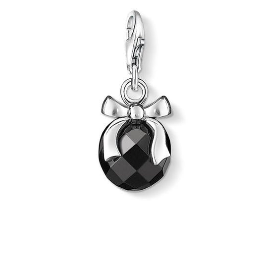 Thomas Sabo Charm Pendant "Stone With Bow" 0868-023-11