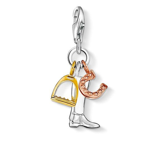 Thomas Sabo Charm Pendant "Riding Boot" 0957-431-12