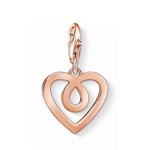 Thomas Sabo Charm Valentines Edition Heart Rose Gold 1036-415-12