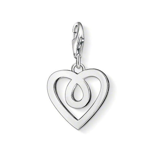 Thomas Sabo Sterling Silver Infinity Heart Charm 1041-001-12