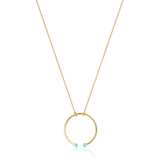 Tous Batala Necklace in Gold Vermeil with Howlite 918542570