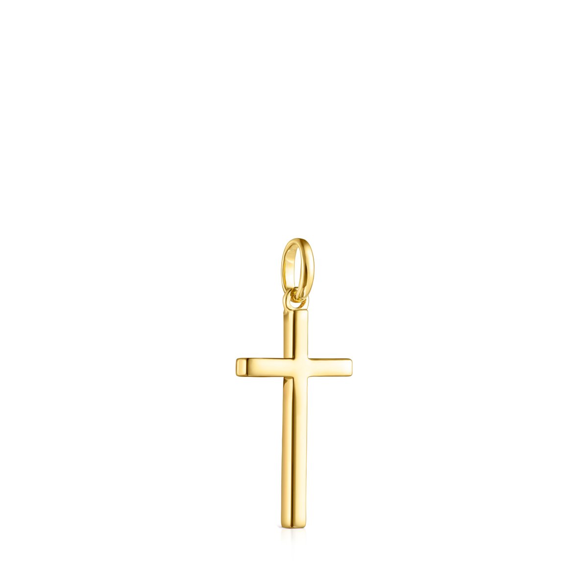 Tous Nocturne cross Pendant in Gold Vermeil with Diamonds 918444540