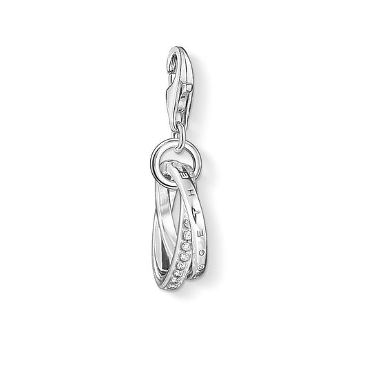 Thomas Sabo Intertwined Rings Charm 1386-051-14