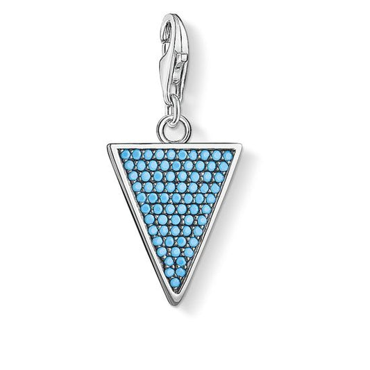 Thomas Sabo Charm Pendant "Triangle Turquoise" 1579-667-17