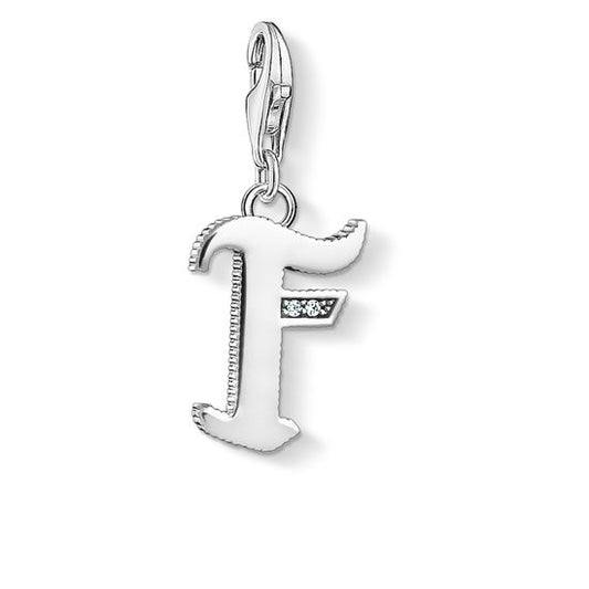 Thomas Sabo Charm Pendant "Letter F Silver" 1586-643-21