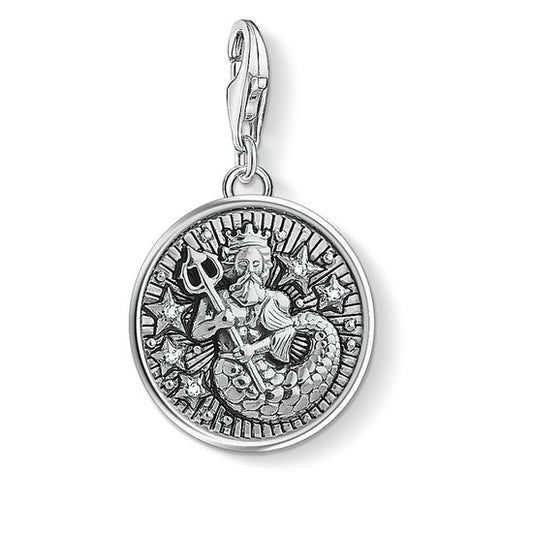 Thomas Sabo Charm Pendant "Zodiac Sign Aquarius" 1638-643-21