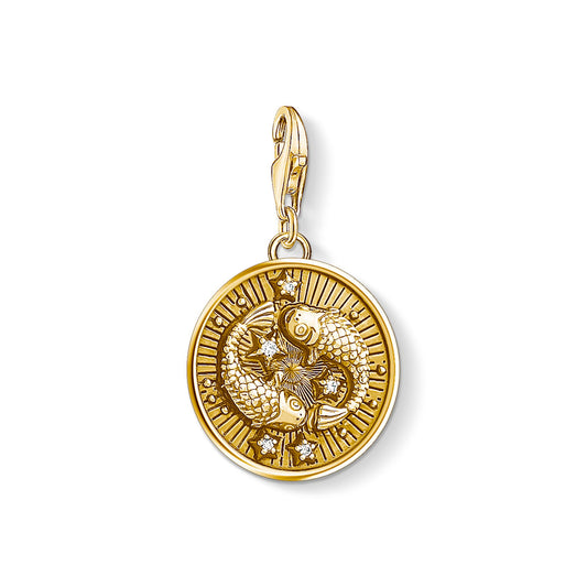Thomas Sabo Charm Pendant Zodiac Sign Pisces 1651-414-39