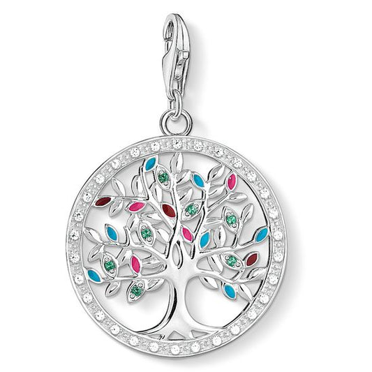 Thomas Sabo Charm Pendant "Tree of Love" 1667-473-7