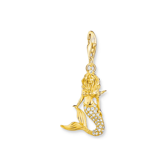 Thomas Sabo Charm Pendant Mermaid Gold 1887-414-7