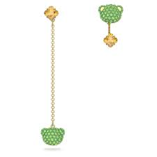 Teddy earrings Multicolored, Gold-tone plated 5642981