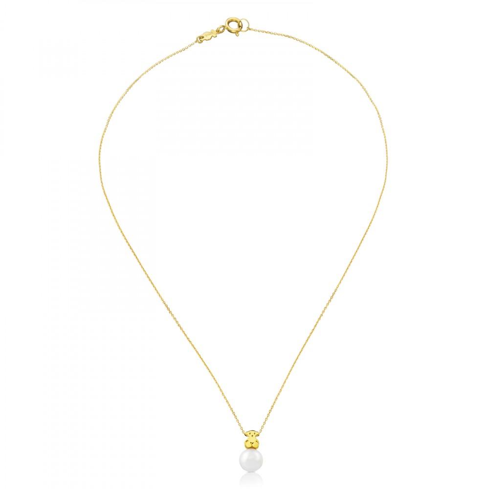 Tous Gold Sweet Dolls Necklace 314832000