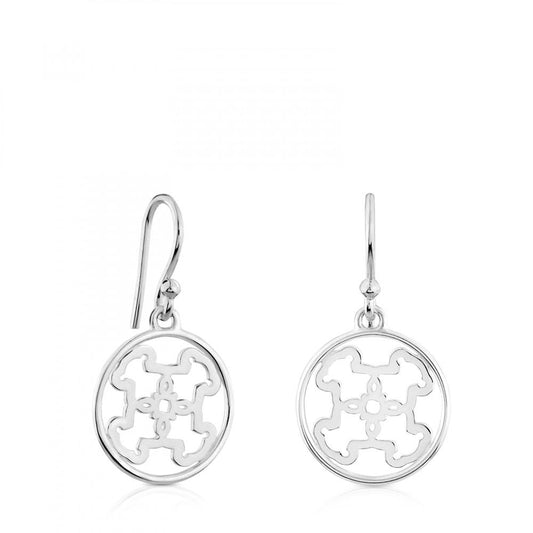 Tous Silver Mossaic Earrings 618203510