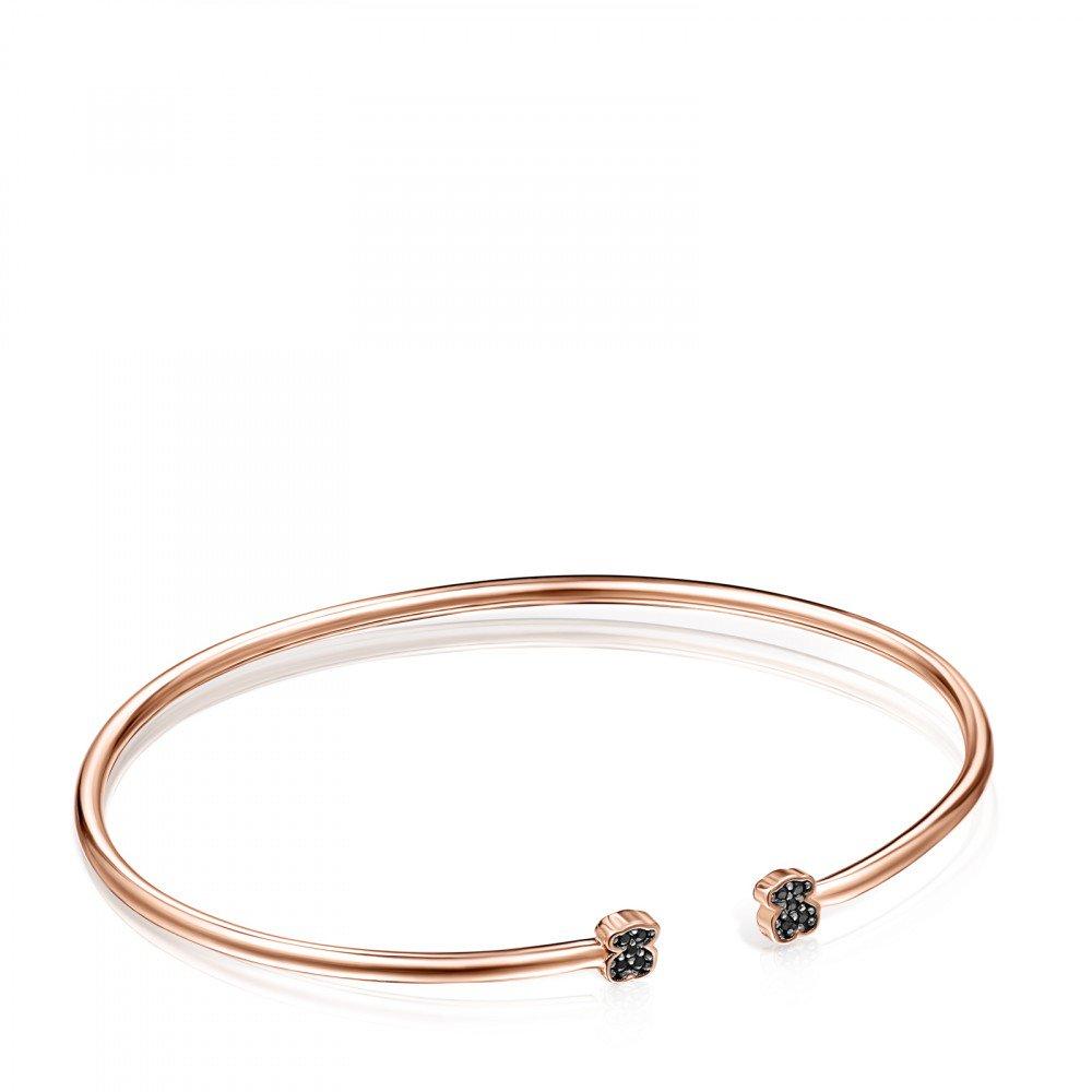 Tous Rose Gold Vermeil Motif Bracelet with Spinels 914931500
