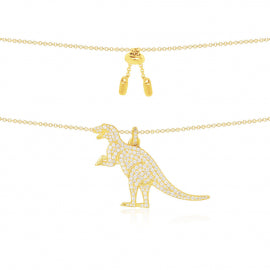 APM Yellow Silver Rexy Necklace AC3671OXY