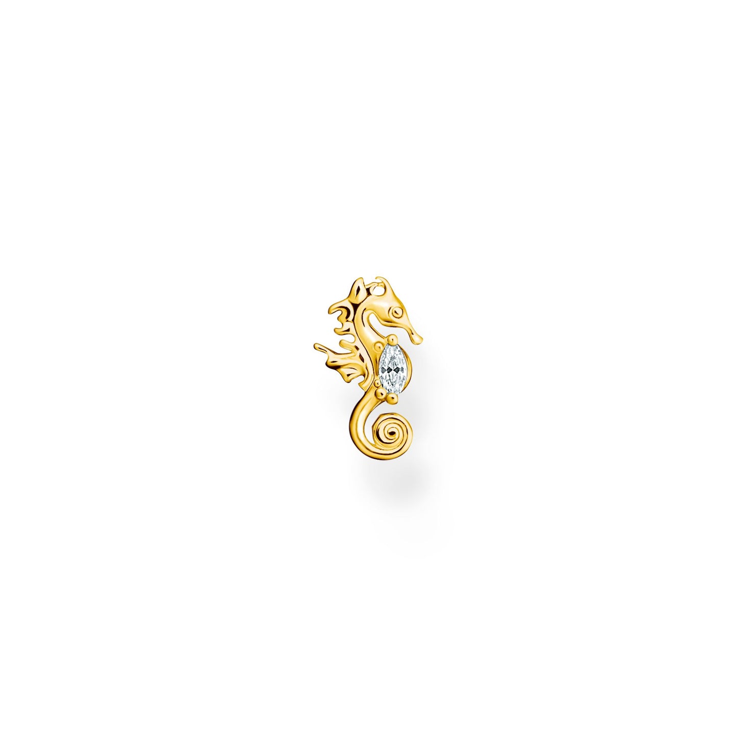 Thomas Sabo Single Ear Stud Seahorse Gold H2236-414-14