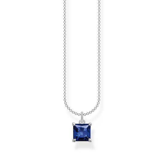 Thomas Sabo Necklace With Blue Stone Silver KE2156-699-32