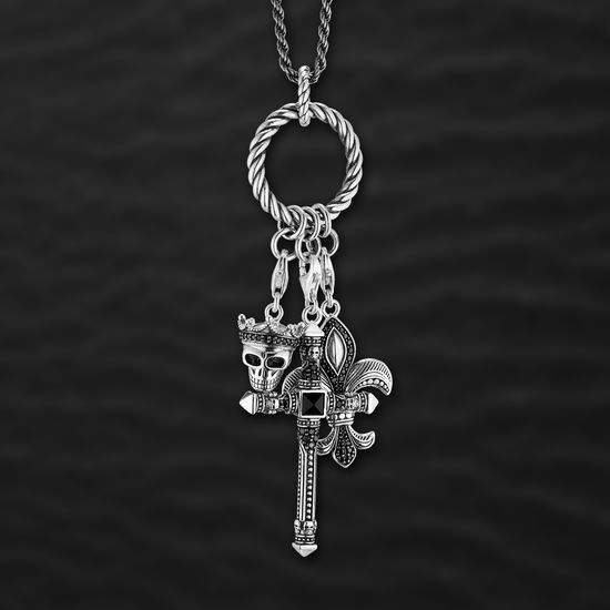 Thomas Sabo Charm Pendant "Fleur-de-lis" Y0016-643-11